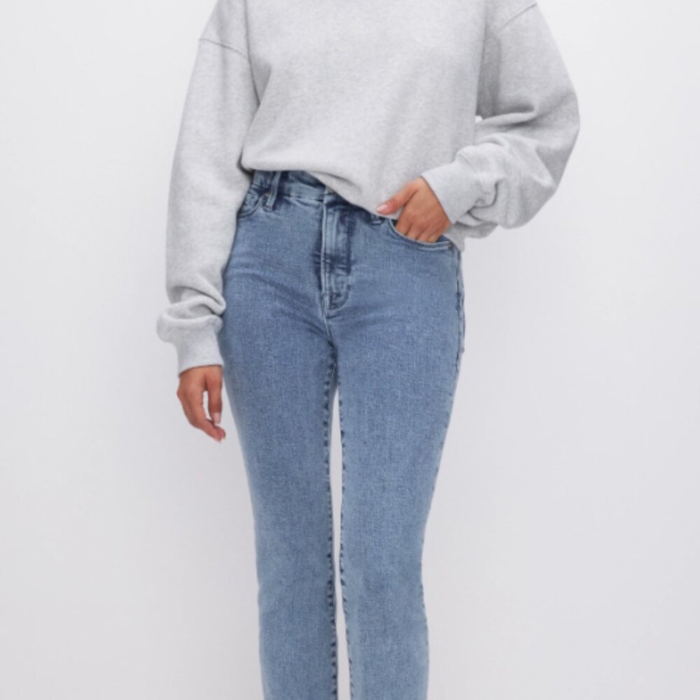 GOOD CLASSIC SLIM STRAIGHT JEANS | INDIGO552 – Size 14